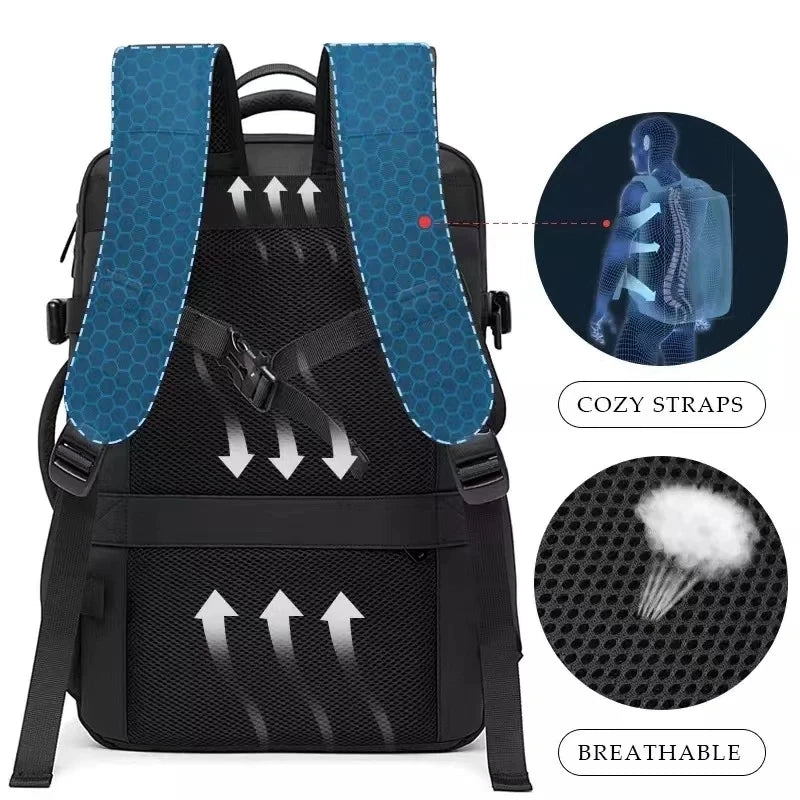 LOR MALE BANGE Travel Laptop Backpack