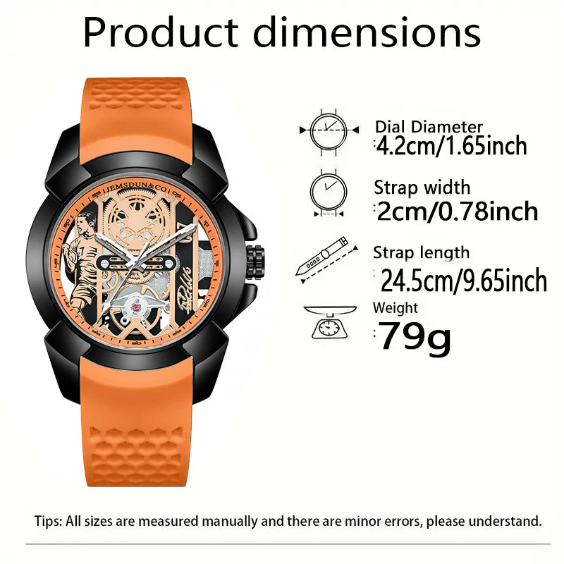 LOR MALE Trendy Watches, Exquisite Design, Stylish and Fashionable, High-End Sports Wri 3