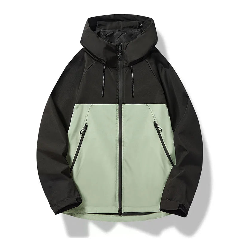 LOR MALE Men Jackets Hooded Sports Outdoor Jacket Man Waterproof Breathable Couple Sportswear Unisex Hiking Coats Outwear Men's Clothing