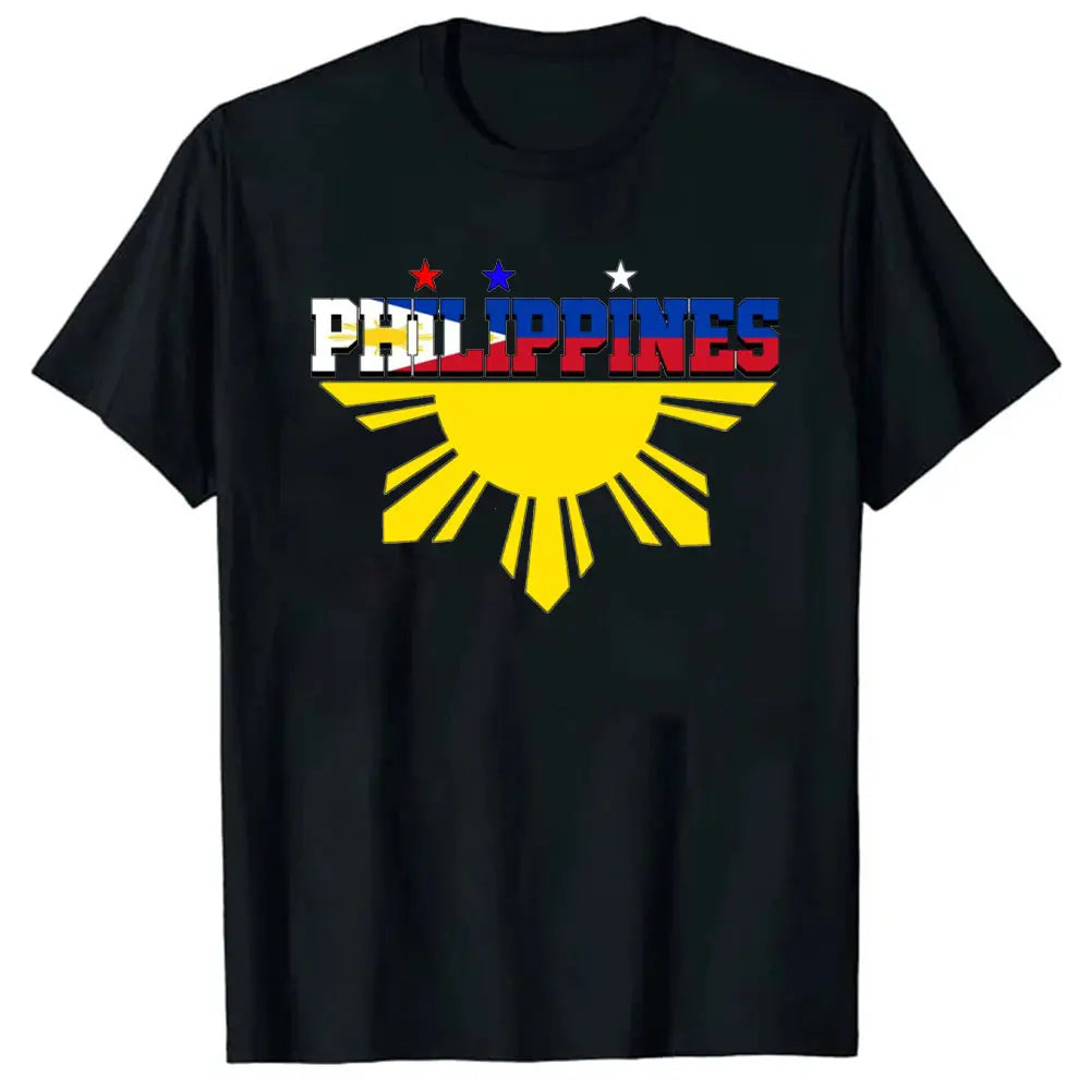 NEW LIMITED Filipino Philippine Flag Premium Great Gift Idea Tee T-Shirt Filipino Philippine Flag Summer Men T Shirt