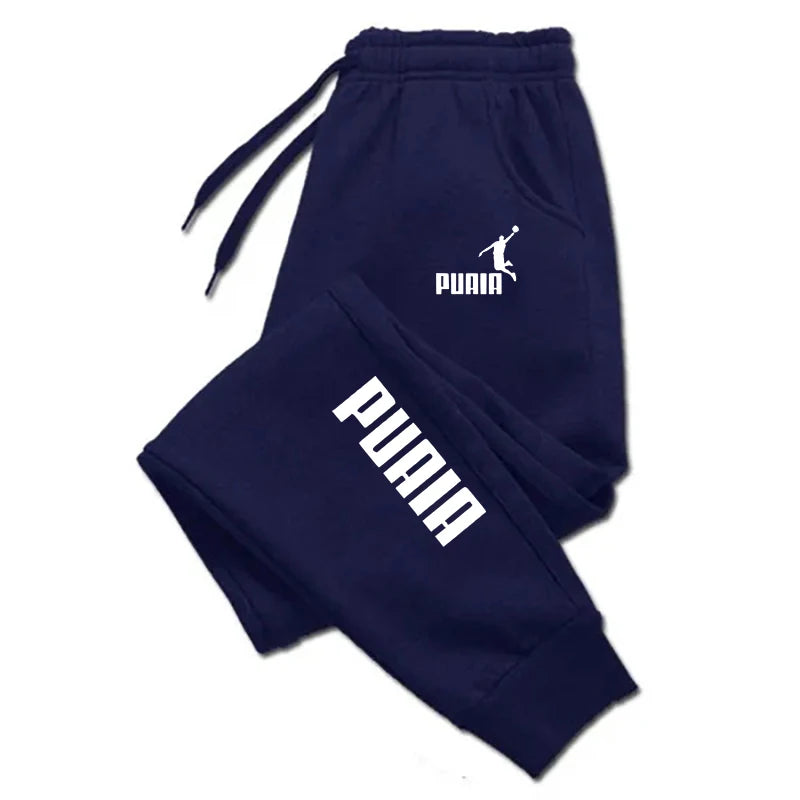 LOR MALE 2024 Mens Print Pants Autumn/Winter New In Men's Clothing Trousers Sport Jogging Fitness Running Trousers Harajuku Streetwear