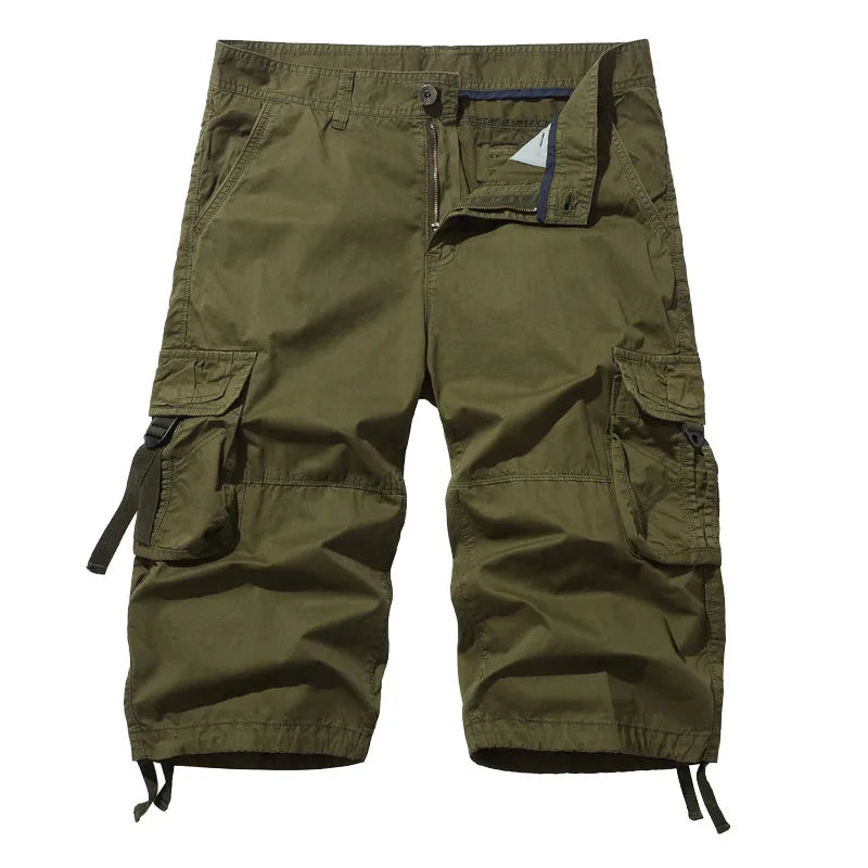 LOR MALE New Men short Summer Outdoor Leisure Comfortable Shorts Men Loose Straight High-Quality Design Shorts Male
