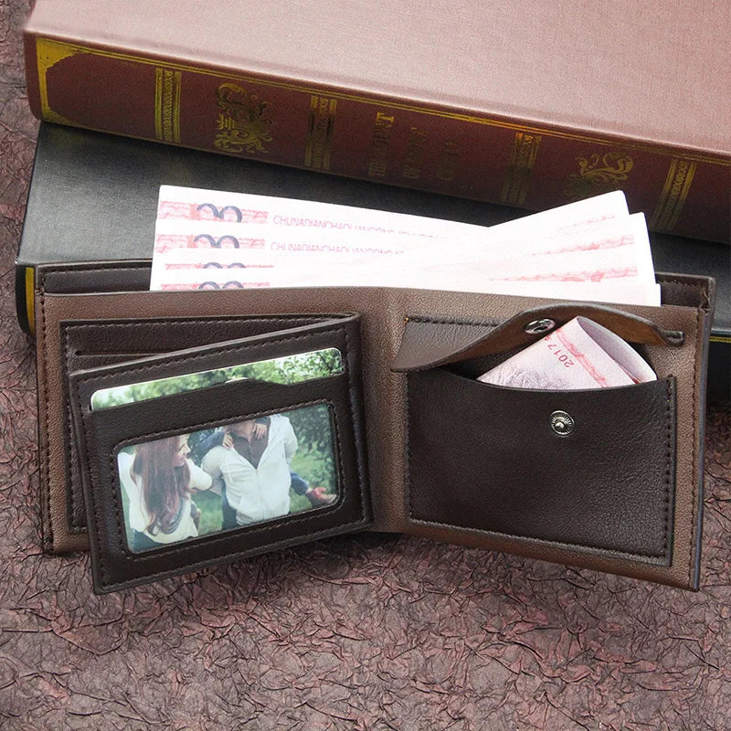 LOR MALE Classic Wallet – Card & Coin Holder