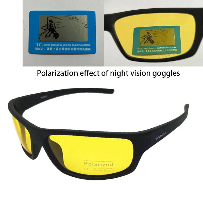 LOR MALE 2026 Male Brand Design Polarized Sunglasses for Men Brown Sports Rectangle Sun Glasses Lenses Male Cycling Eyewear Gafas UV400