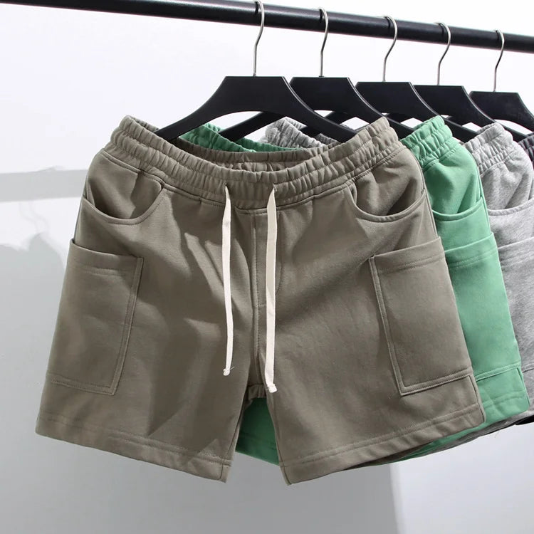LOR MALE Man Short Pants Shorts For Men With Korean Style Cortos New In Pant 2025 Essential Summer Fashion Ice No Logo 90s Hot Deals Xl
