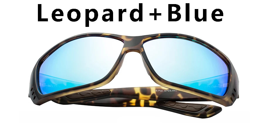 LOR MALE Polarized Sunglasses Men CAT CAY Brand Design Square Driving Sun Glasses 2