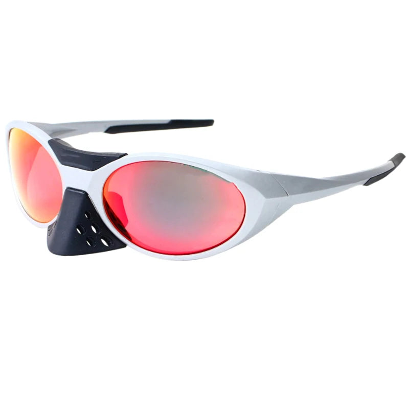 LOR MALE Polarized Sunglasses Men Gafas Designer Outdoor Sports Sun Glasses for Men Brand Mirror Oval Eyewear Accessories UV400