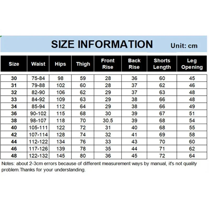 LOR MALE Loose Large Size Jeans Long Shorts for Men High Waist Plus 40 42 44 48 Summer Denim Knee Length Cropped Male Dad Capri Trousers
