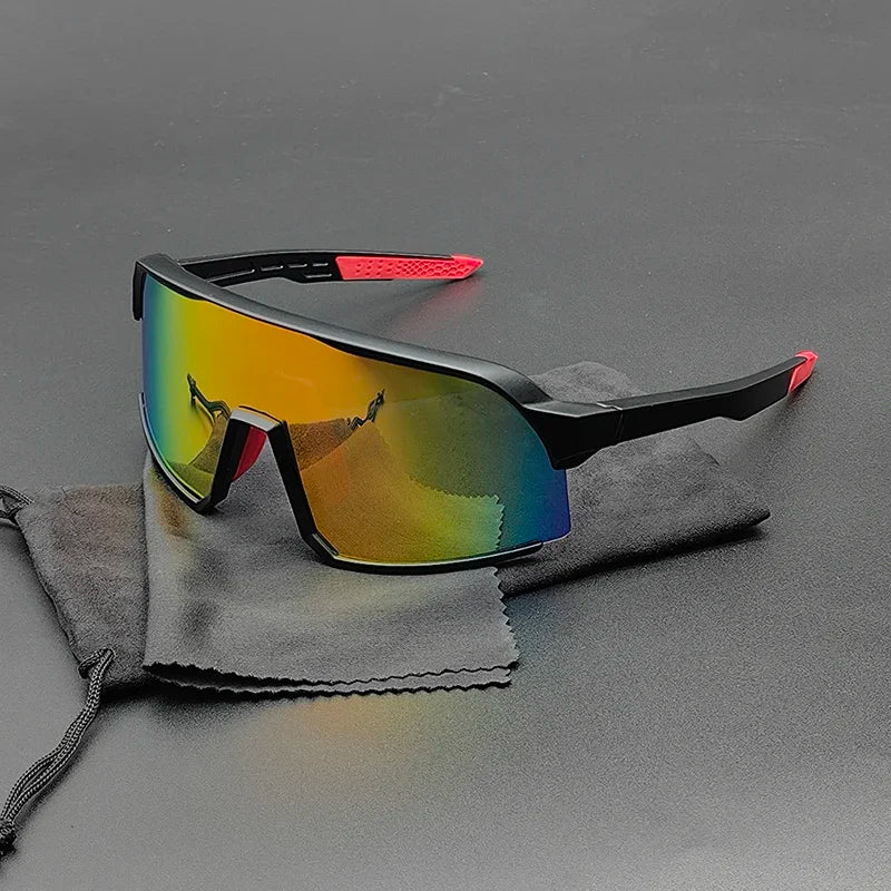 LOR MALE Polarized Lenses Cycling Sunglasses Men's Sports Running Goggles Outdoor Racing Bike Eyewear Male Bicycle Glasses Cyclist Eyes