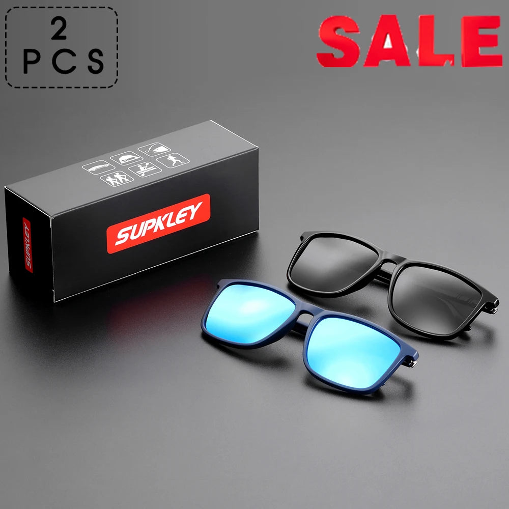 LOR MALE SUPKLEY Sports Sunglasses Polarized Comfortable Wear Square Sun Glasses Male L 2