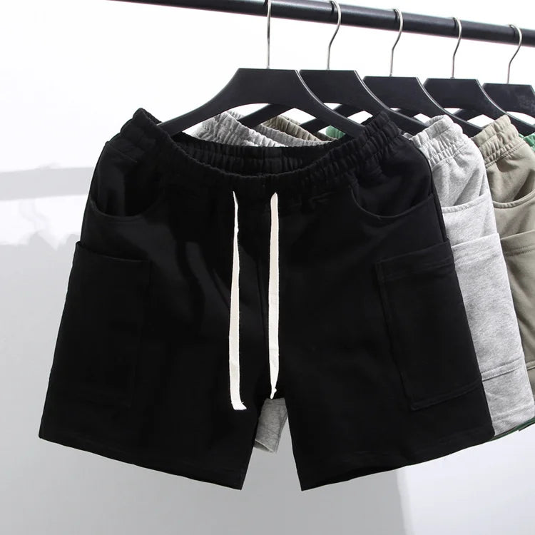LOR MALE Man Short Pants Shorts For Men With Korean Style Cortos New In Pant 2025 Essential Summer Fashion Ice No Logo 90s Hot Deals Xl