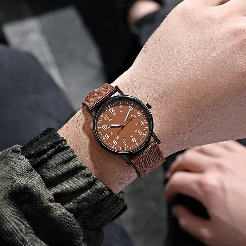LOR MALE 2023 Men Watches Luxury Brand Quartz Watch Luminous Hands Male Clock