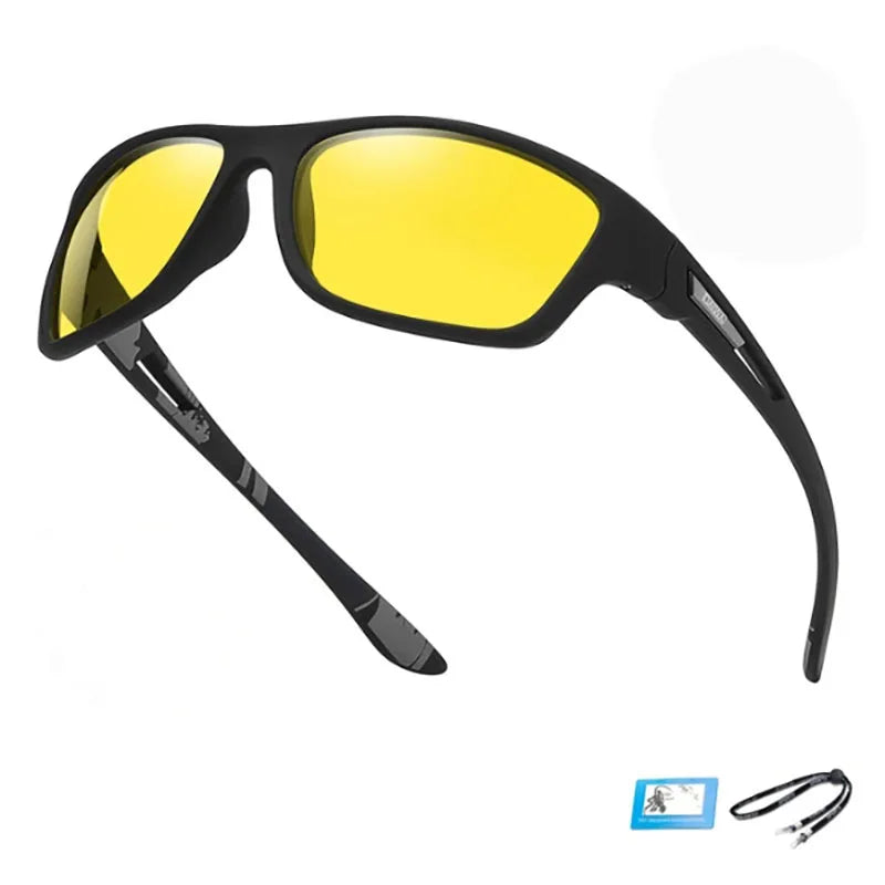 LOR MALE Polarized Glasses Fishing Sunglasses Men Driving Shades Male Eyeglasses Women UV400 Eyewear Hiking Classic Sun Glasses