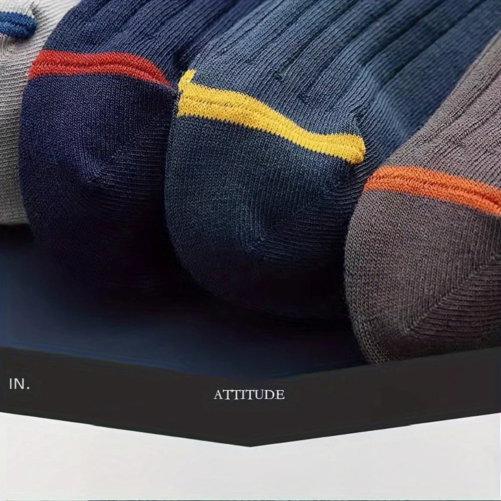 LOR MALE 5/10/15/20 Pairs Men Socks Breathable Cotton Sports Stockings Comfortable Men