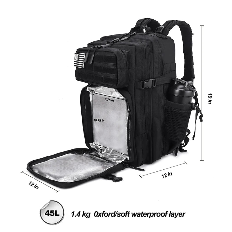 LOR MALE Meal Management Backpack