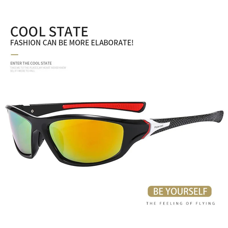LOR MALE Polarized Fishing Sunglasses 2026 Men Women Sun Glasses Camping Hiking Driving Eyewear Outdoor Sports Goggles UV400 Sunglasses