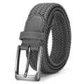 LOR MALE New Fashionable Men's Elastic Belt Pin Buckle Belt High Quality Men's Outdoor Casual Belt Simple Men's Clothing Accessories