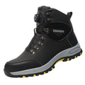 LOR MALE Men's Safety Work Boots Indestructible Steel Toe Anti- Smash Resistant Stab Proof Safety Shoes Breathable Slip-Resistant Durable