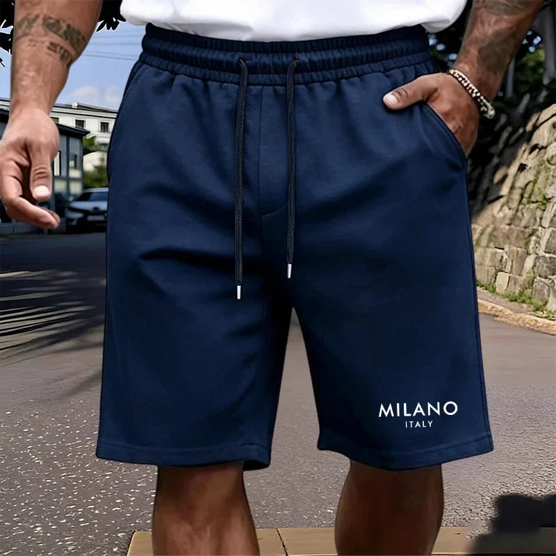 LOR MALE Men's Set T-shirt&shorts Summer Daily Casual Fashion T-Shirts Co-ords Outdoor Sports Short Sleeve Jogger Suit Home Outdoor S-3XL