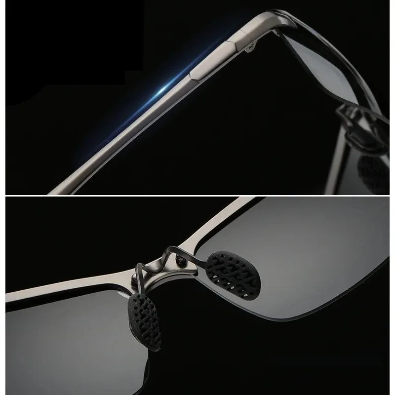 LOR MALE Men Photochromic Polarized Sunglasses Men Glasses For Driving Fishing Outdoor