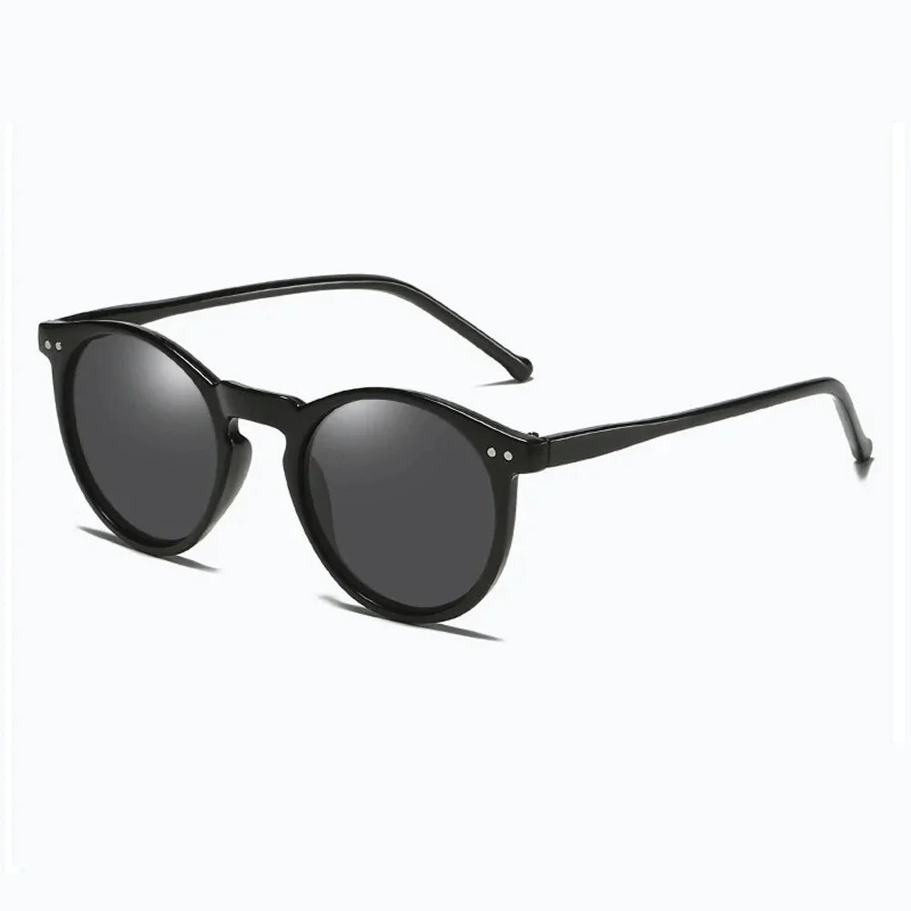 LOR MALE Polarized Sunglasses for Men & Women - Designer Retro Round Vintage Style, UV400 Protection Sun Glasses Goggles (Gafas De Sol)