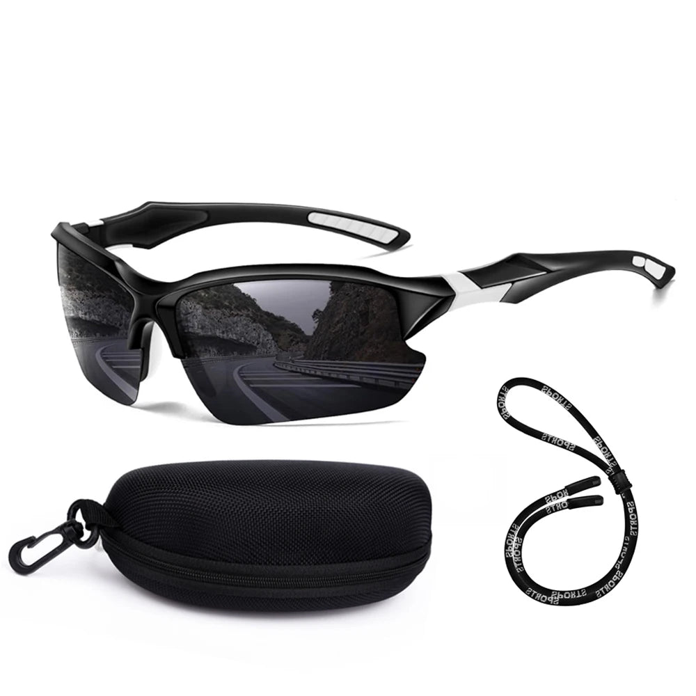 LOR MALE New Polarized Sunglasses For Men Woman Outdoor Lightweight Sports Protection Goggles Fashion Brand Driving Sun Glasses