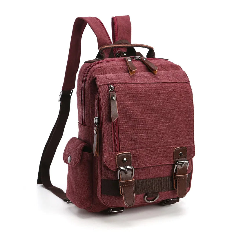 LOR MALE Small Canvas Daypack