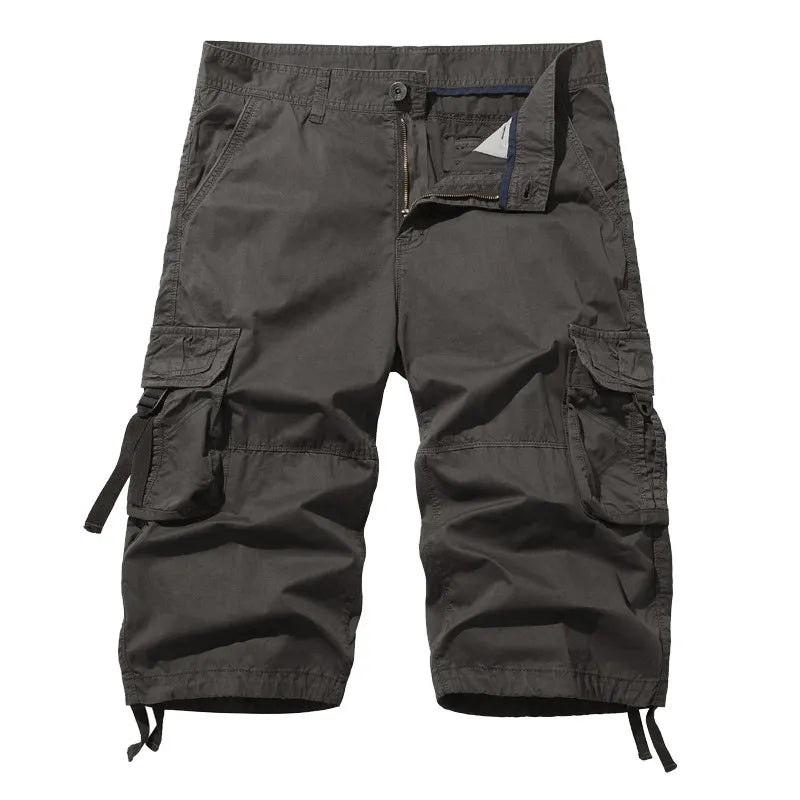 LOR MALE New Men short Summer Outdoor Leisure Comfortable Shorts Men Loose Straight High-Quality Design Shorts Male
