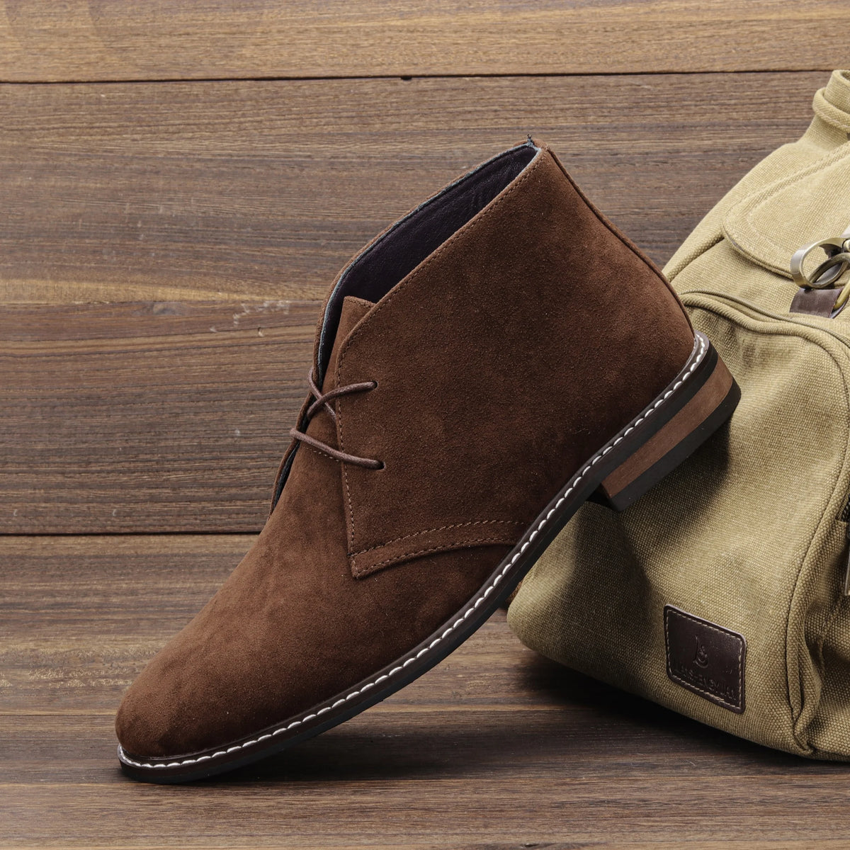 LOR MALE Boots Men Brand 2026 Casual Comfortable Retro Fashion Ankle Boots