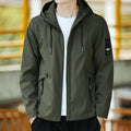 LOR MALE Men's Jackets Waterproof Military Hooded Jacket Windbreaker Outdoor Camping Sports Coat Male Clothing Thin Overcoat 5XL 6XL 7XL