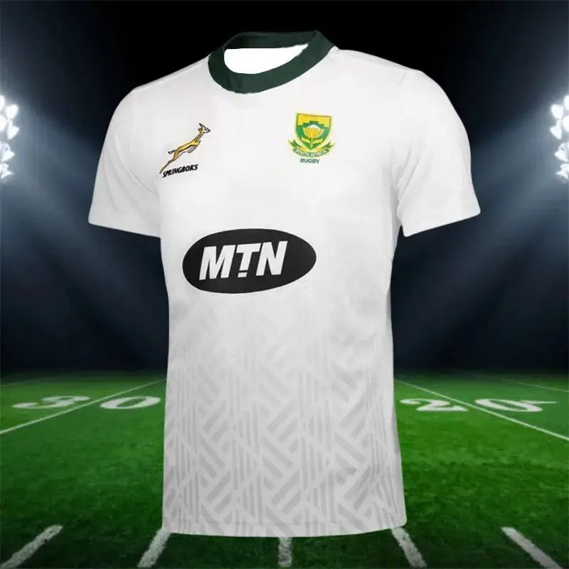 2026 New Summer Fashion Breathable Quick-dry South Africa Men's Rugby Jersey T-shirt for Family Matching Sports Family Kids Tees