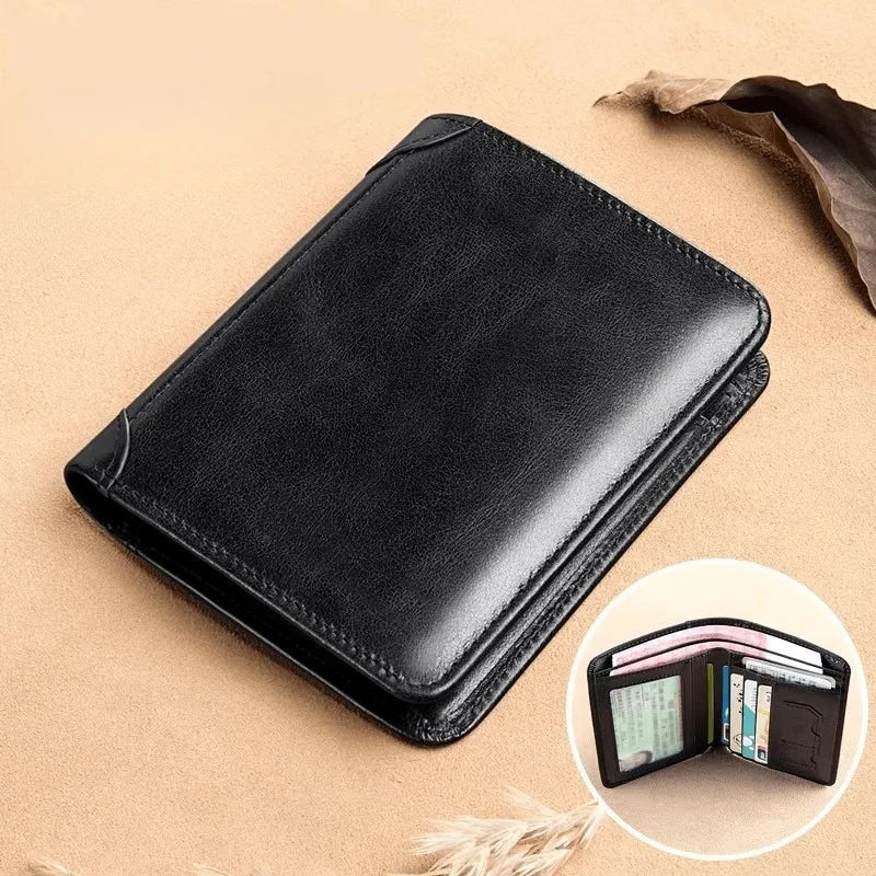 LOR MALE Classic Wallet – Slim Card & Cash Holder