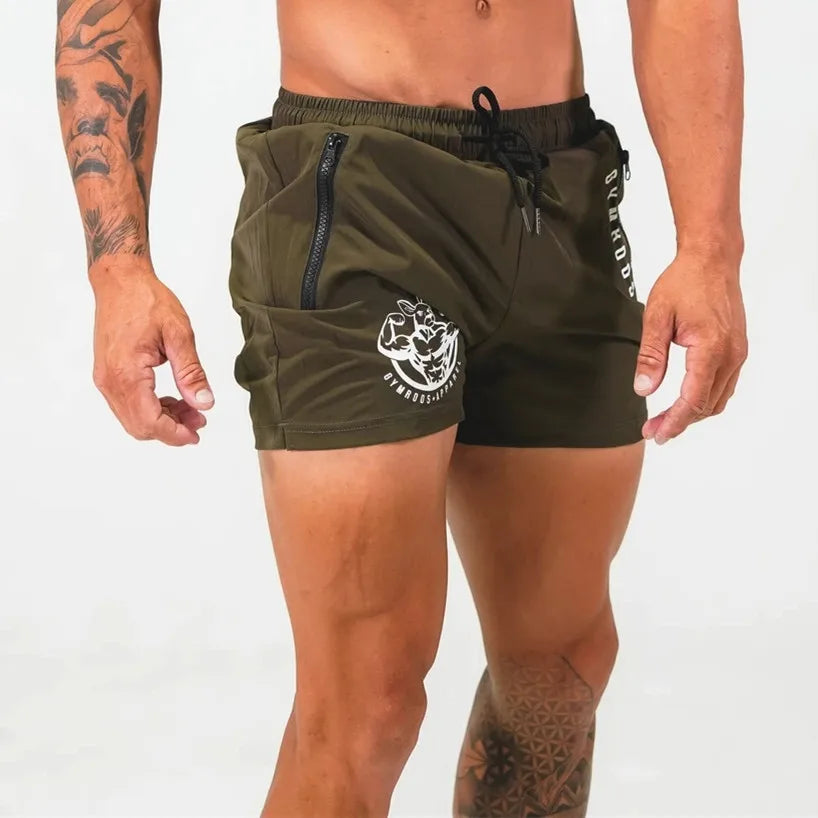 LOR MALE Men Shorts Hot Shorts for Men Workout Gym Jogger Sweatshorts Quick Dry Light Weight Bodybuilding Short Pants