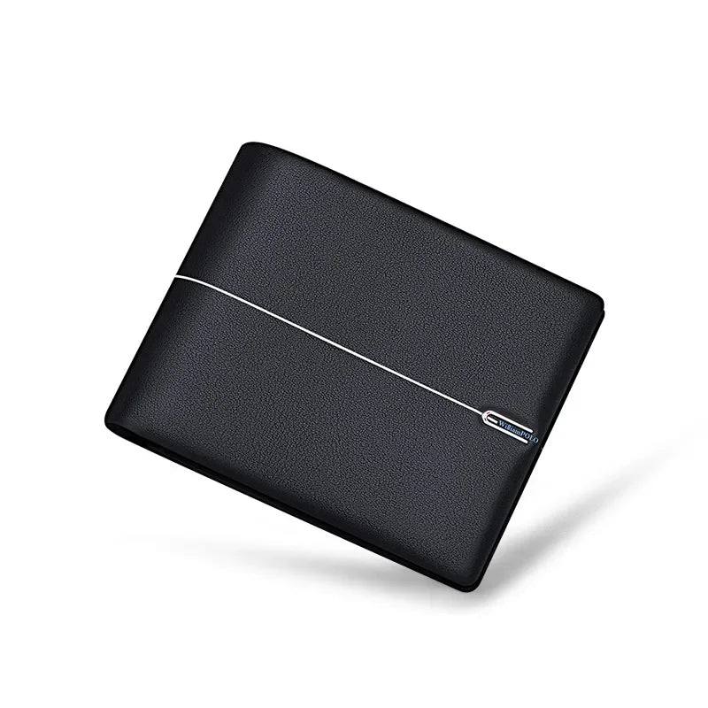 LOR MALE Wallet Men's Short Soft Cowhide Genuine Leather Wallet New Trendy Brand Fashion Men's Wallet Luxury Brand