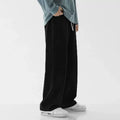 LOR MALE Men's Casual Jeans Thin Straight Leg Wear Resistant Comfortable Spring Autumn Loose Fit Durable Jeans for Work And Leisure