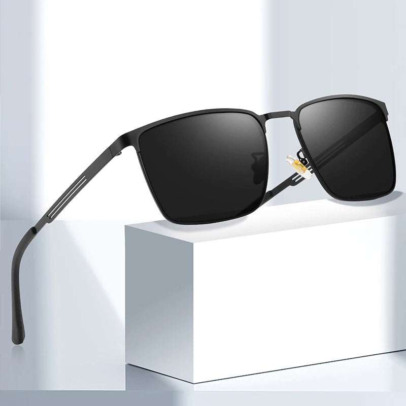 LOR MALE Polarized Sunglasses Lightweight Classic Men Sunglasses Driving Fishing Shades with Anti-Glare UV400 Protection