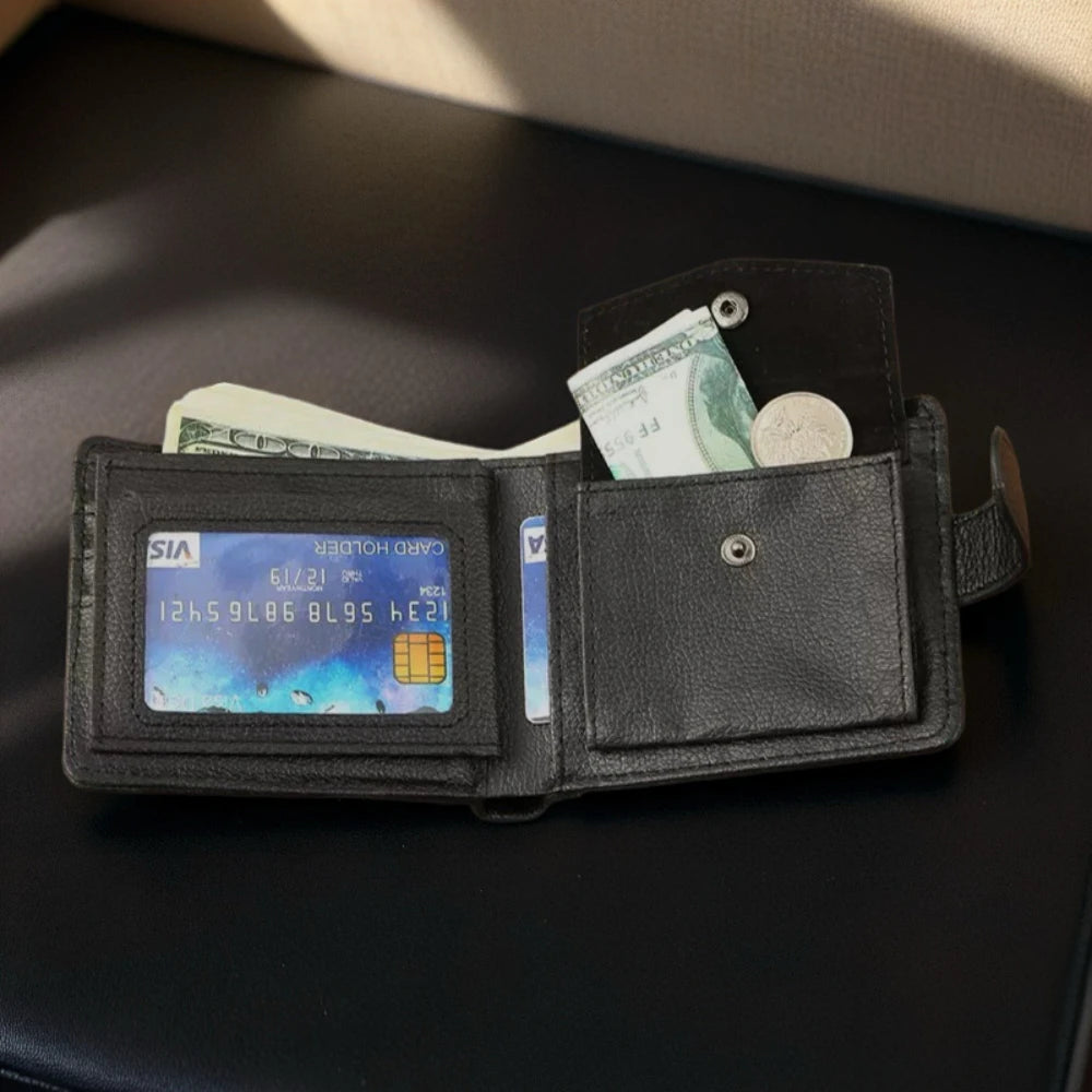 LOR MALE Leather Wallet Credit/Debit Card Slots Wallets Men Suitable for Daily Casual