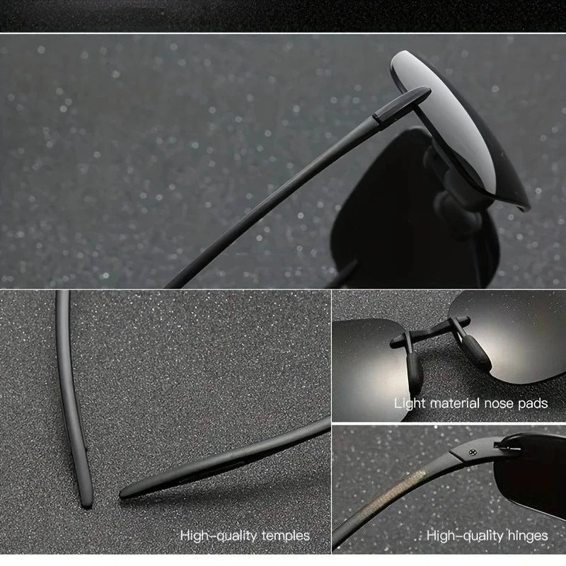 LOR MALE Polarized Mens Women Sunglasses Pilot Sun Glasses for Men Accessories Driving Fishing Hiking Eyewear UV400 Gafas De Sol
