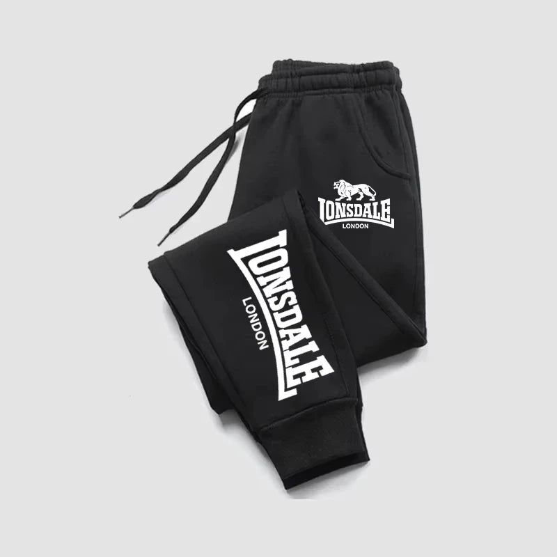 LOR MALE Men Printed Pants EVERLAST Men Women Running Pants Joggers Sweatpant Sport Casual Trousers Fitness Gym Breathable Pants