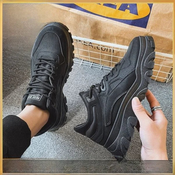 LOR MALE Men's Work Boots 205 New Winter Waterproof Anti-slip Wear-resistant Sports Casual Work Shoes  Trendy Boots