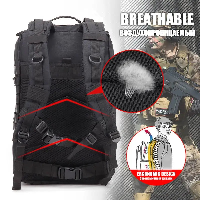 LOR MALE Tactical Outdoor Backpack