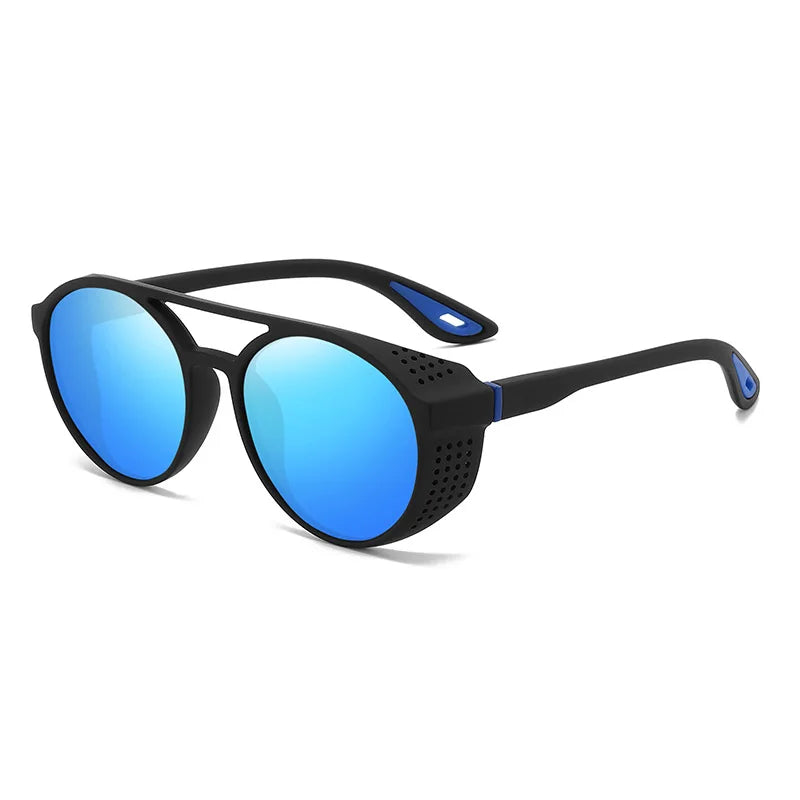 LOR MALE Polarized Sunglasses for Men Women Sun Glasses with Side Shields UV400 Protection Mirrored Lens Outdoor Sport Cycling Glasses