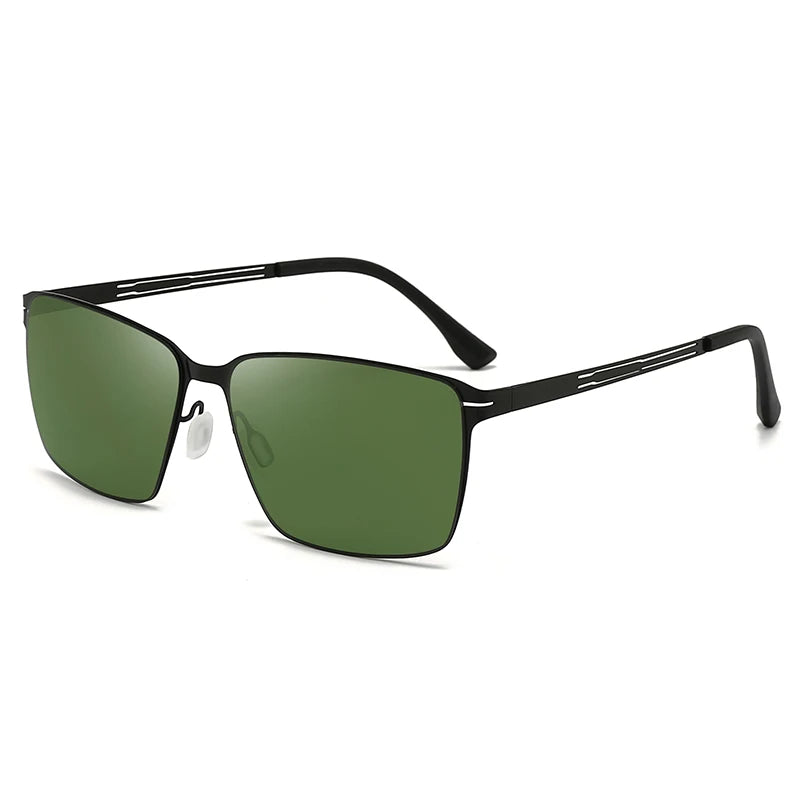 LOR MALE New Fashion  Polarized Sunglasses For Men,Fashionable Square Style,Uv Protection,Suitable For Driving And Sun Protection 5138