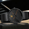 LOR MALE reloj hombre Watches 2023 Minimalist Ultra-thin Watch Simple Men Business Quar
