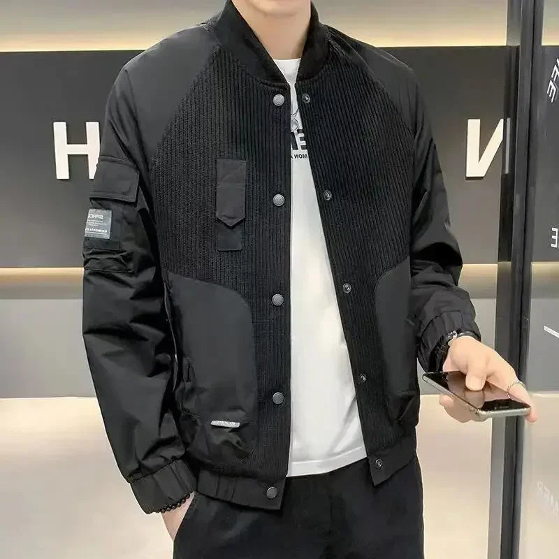 LOR MALE Men's Baseball Jackets New In Male Coats Stylish Y2k Luxury Designer Fast Delvery Joker Cold Vintage Cheap Clothes Offer Trendy