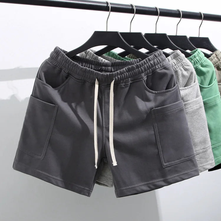 LOR MALE Man Short Pants Shorts For Men With Korean Style Cortos New In Pant 2025 Essential Summer Fashion Ice No Logo 90s Hot Deals Xl