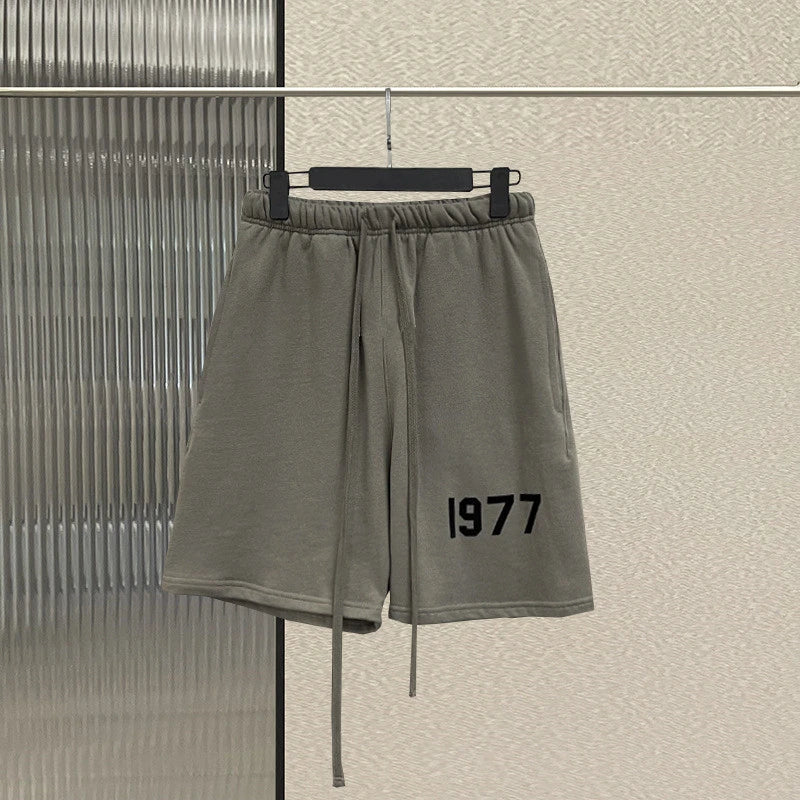 LOR MALE Shorts para hombre Summer 1977 short masculino loose roupas masculinas casual шорты versatile sports clothes for man XXXL