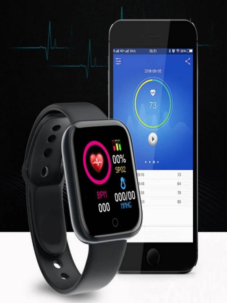 LOR MALE Smart Watch Wristwatch Women Fitness Sport Bracelet Bluetooth Connected Phone