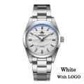 LOR MALE ADDIESDIVE AD2030 Quartz Watch Simple 10Bar Steel Dive Wristwatch Bubble Mirro 2