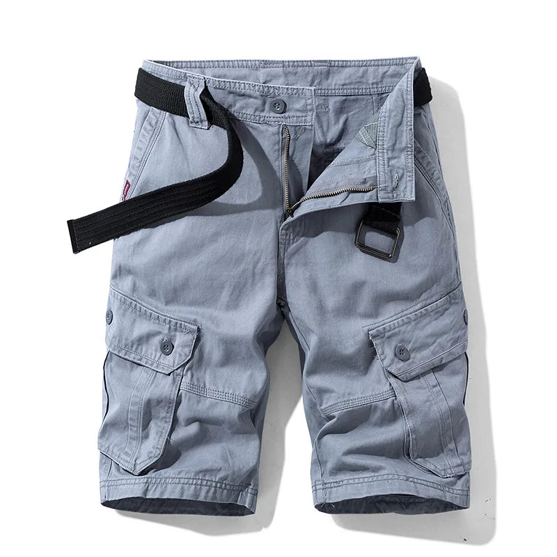 LOR MALE Men Shorts 2023 Plaid Beach Shorts Casual Camo Camouflage Shorts Military